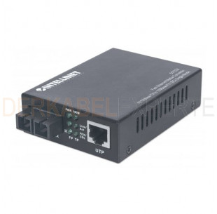 Medienconverter, Fast Ethernet, Singlemode (SC), 20km