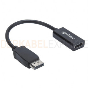 DisplayPort - HDMI Adapter, Schwarz