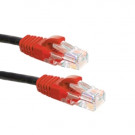 Cat5e U/UTP Cross-over kabel, PVC, Schwarz, 10m
