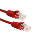 EECONN, Cat.6 U/UTP Patch Cord, AWG24, LSZH, Red, 0.25m