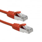 Cat6A S/FTP Patchkabel, AWG26, LSZH, Rot, 1.5m