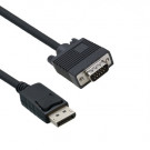 DisplayPort - VGA Kabel, Schwarz, 2m