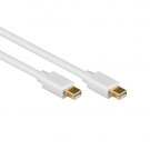 Mini DisplayPort Kabel, Weiß, 1m