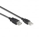 USB 2.0 Verlängerungskabel, A - A, Schwarz, 0.5m